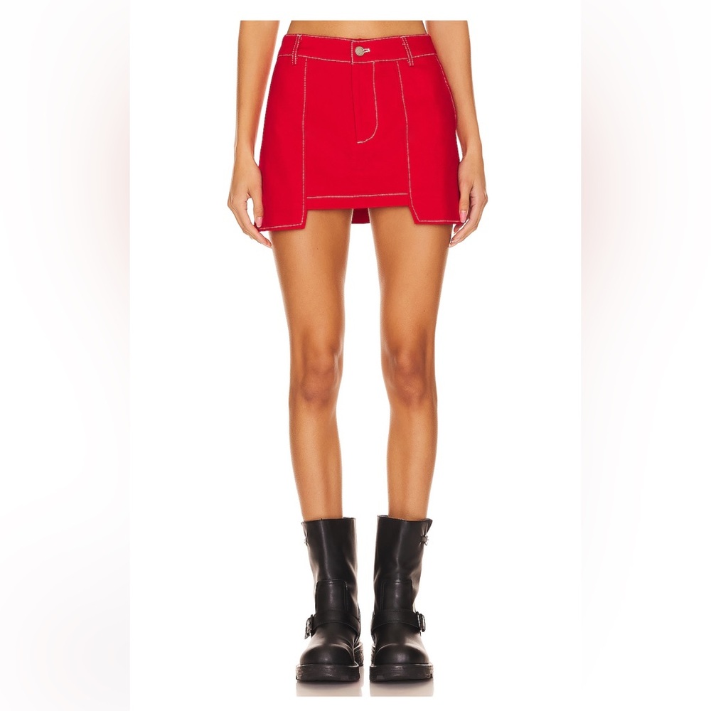 X Revolve copper skirt Red - NWT